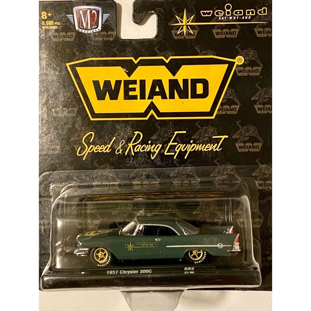 M2 Machines 1957 Chrysler 300C WEIAND Speed & Racing Equipment Themed Car NIP‎